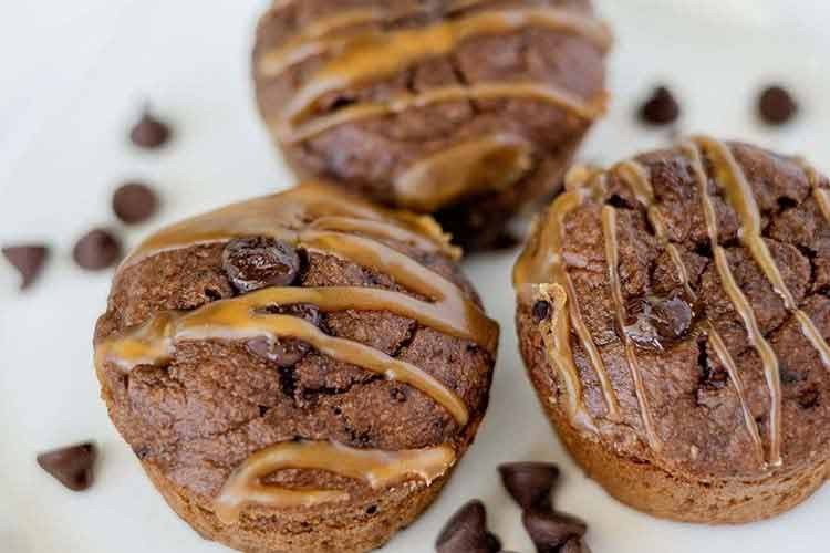 Double Chocolate Chip Protein Muffins
